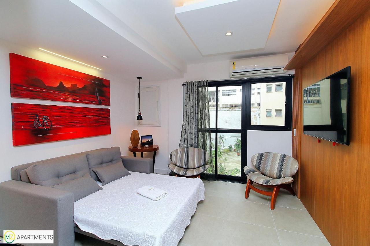 דירות ריו דה ז'ניירו Studio De Luxo Novo Em Copacabana Para 4 Pessoas מראה חיצוני תמונה
