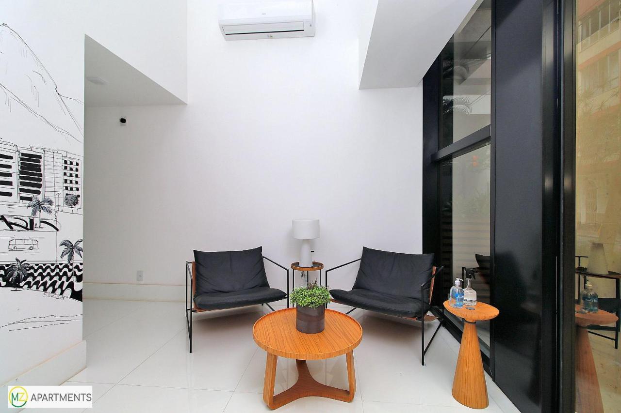 דירות ריו דה ז'ניירו Studio De Luxo Novo Em Copacabana Para 4 Pessoas מראה חיצוני תמונה