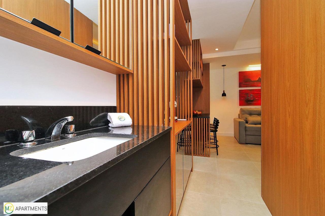 דירות ריו דה ז'ניירו Studio De Luxo Novo Em Copacabana Para 4 Pessoas מראה חיצוני תמונה